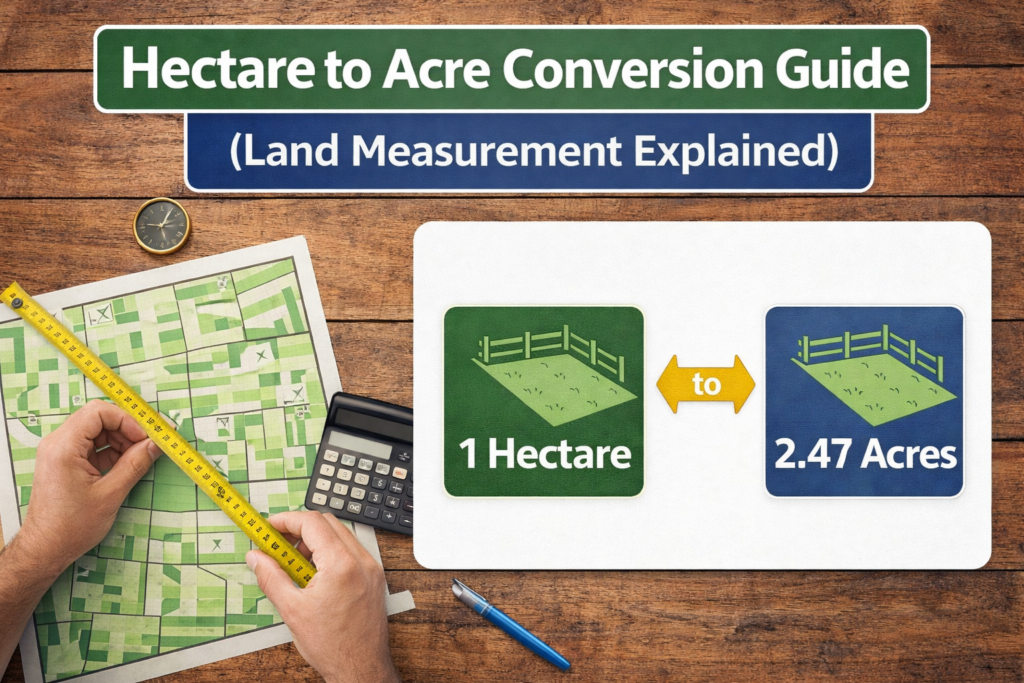 Hectare to Acre Conversion