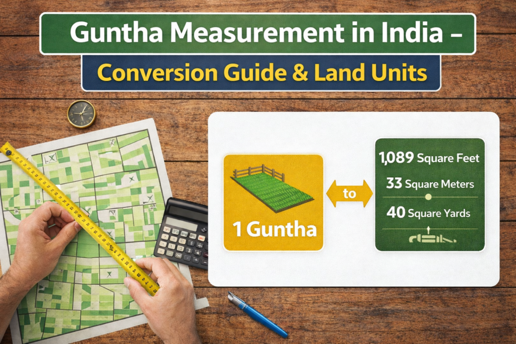 Guntha Measurement in India – Conversion Guide & Land Units