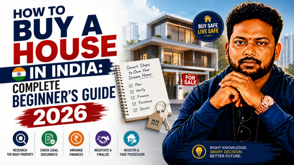 How to Buy a House in India: Complete Beginner’s Guide 2026